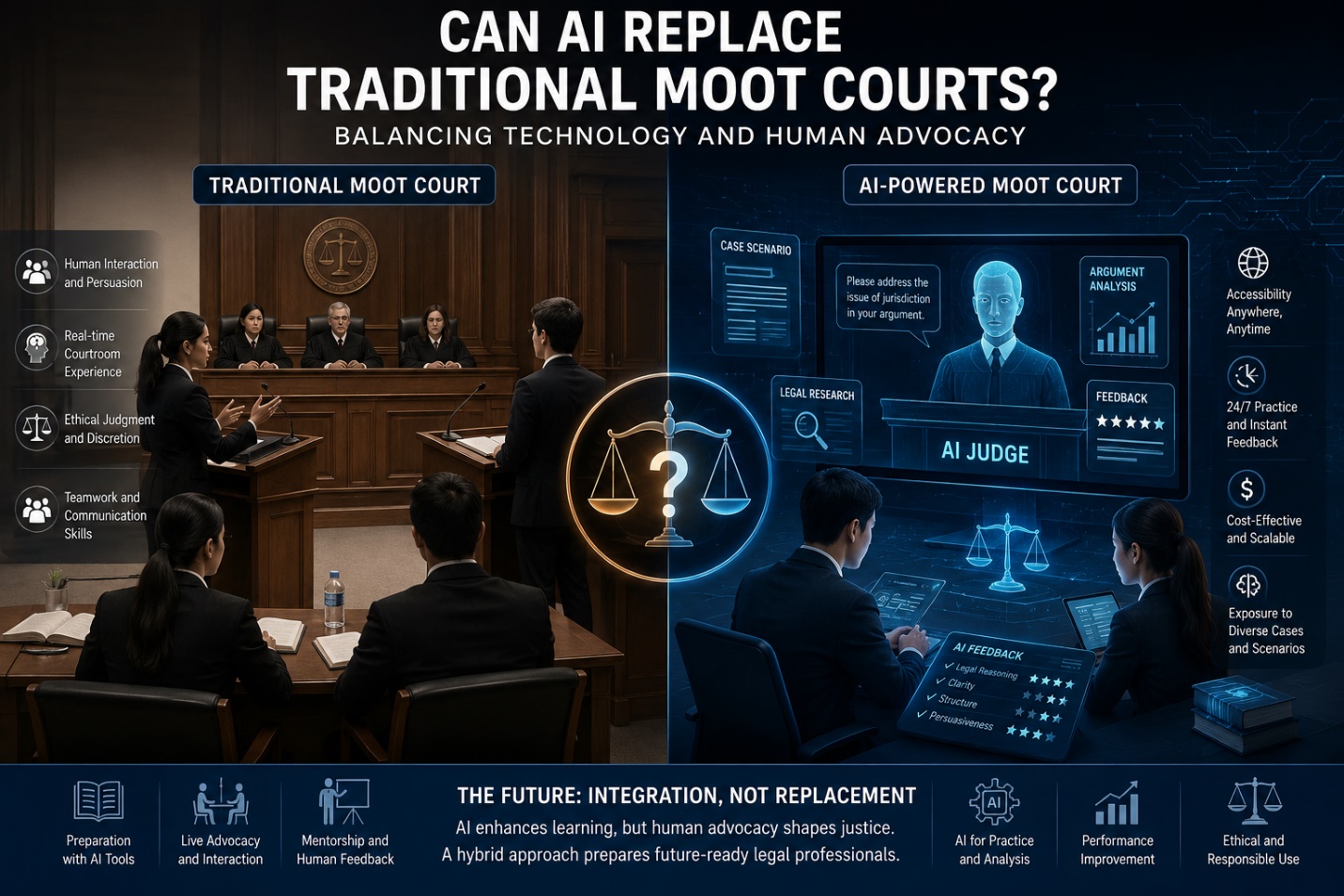 Can Artificial Intelligence Replace Traditional Moot Courts?