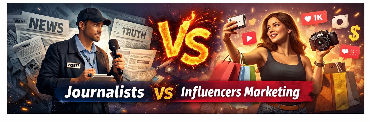 Can Influencers Really Replace Journalists in Today's Digital World?