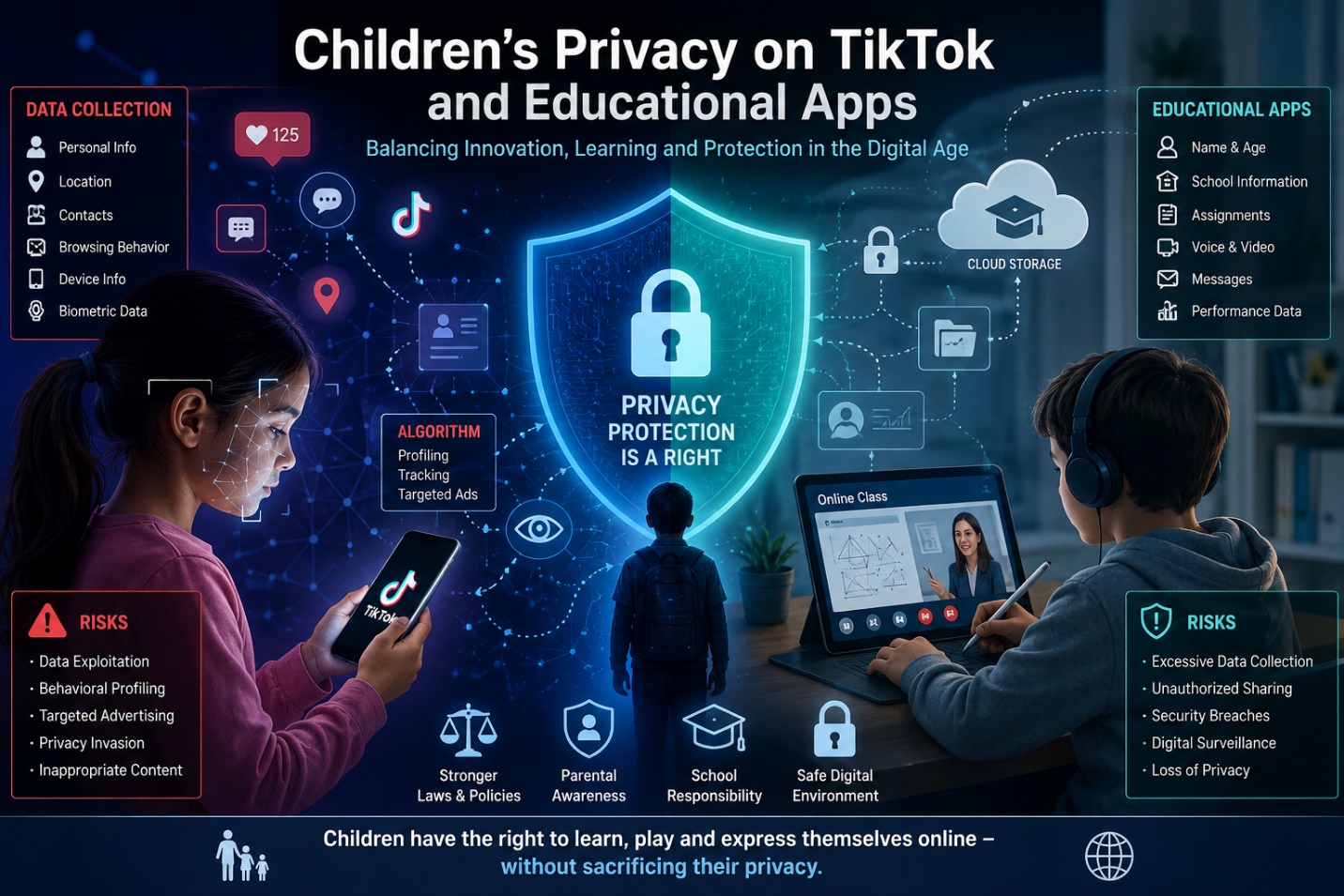 Children’s Privacy on TikTok and Educational Apps