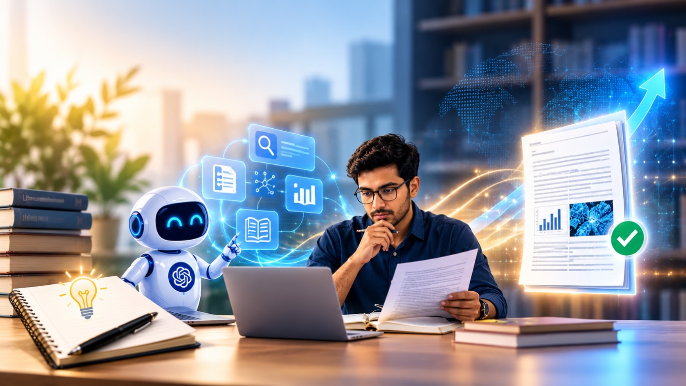 From Blank Page to Breakthrough: Writing High-Impact Research with Generative AI