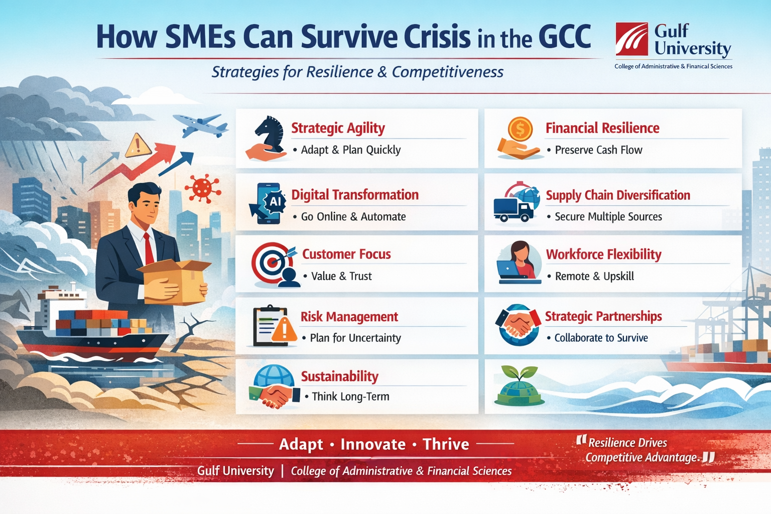 How SMEs Can Survive Crisis in the GCC