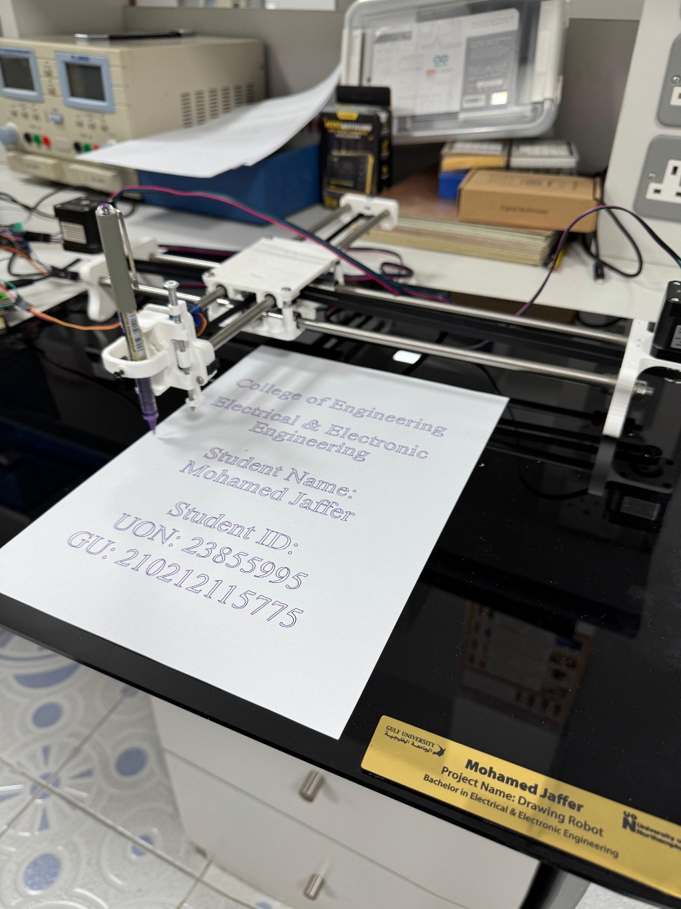 Smart Drawing Robot: Transforming Digital Commands into Precise Automated Art