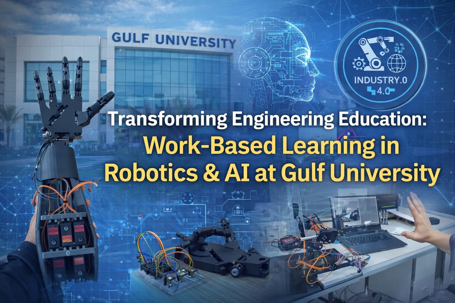 Transforming Engineering Education: Work-Based Learning in Robotics & AI at Gulf University
