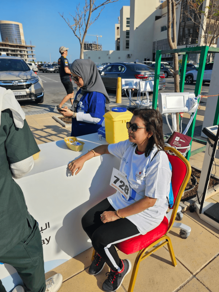 Gulf University Participates in Diabetes Day Race to Support Children with Type 1 Diabetes