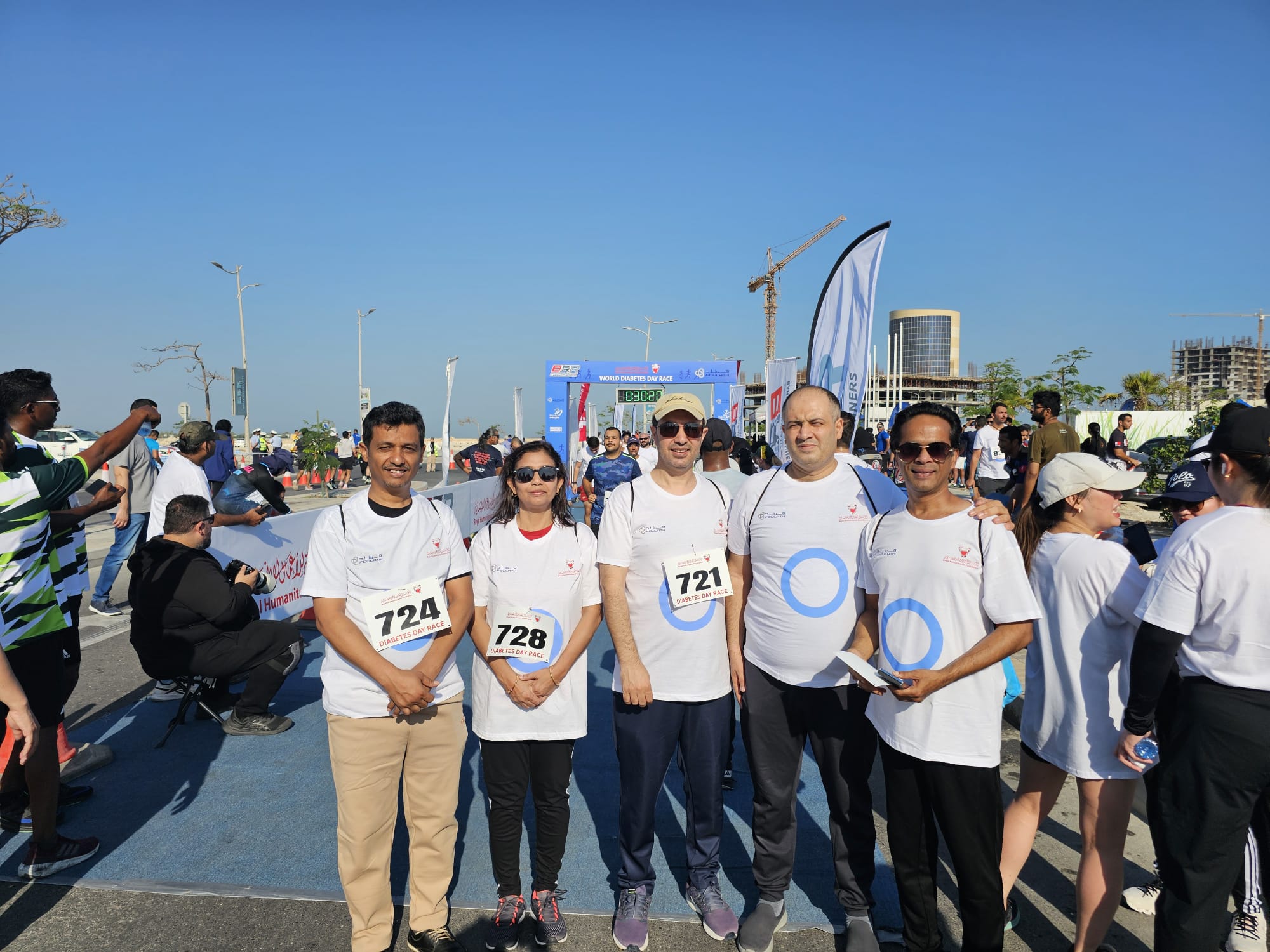 Gulf University Participates in Diabetes Day Race to Support Children with Type 1 Diabetes