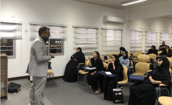 Dr. Mohammad Allaymoun Delivers Lecture for Master’s Students on Integrated Business Applications