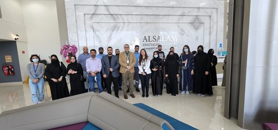 Field visit to “Al-Salam Hospital”