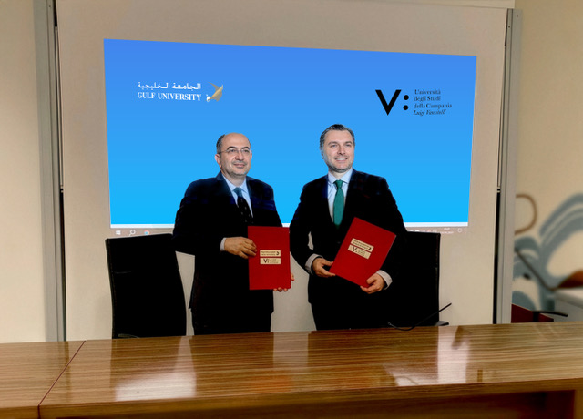 Gulf University and University of Campania (Italy) Sign International Agreement to Drive Innovation and Research