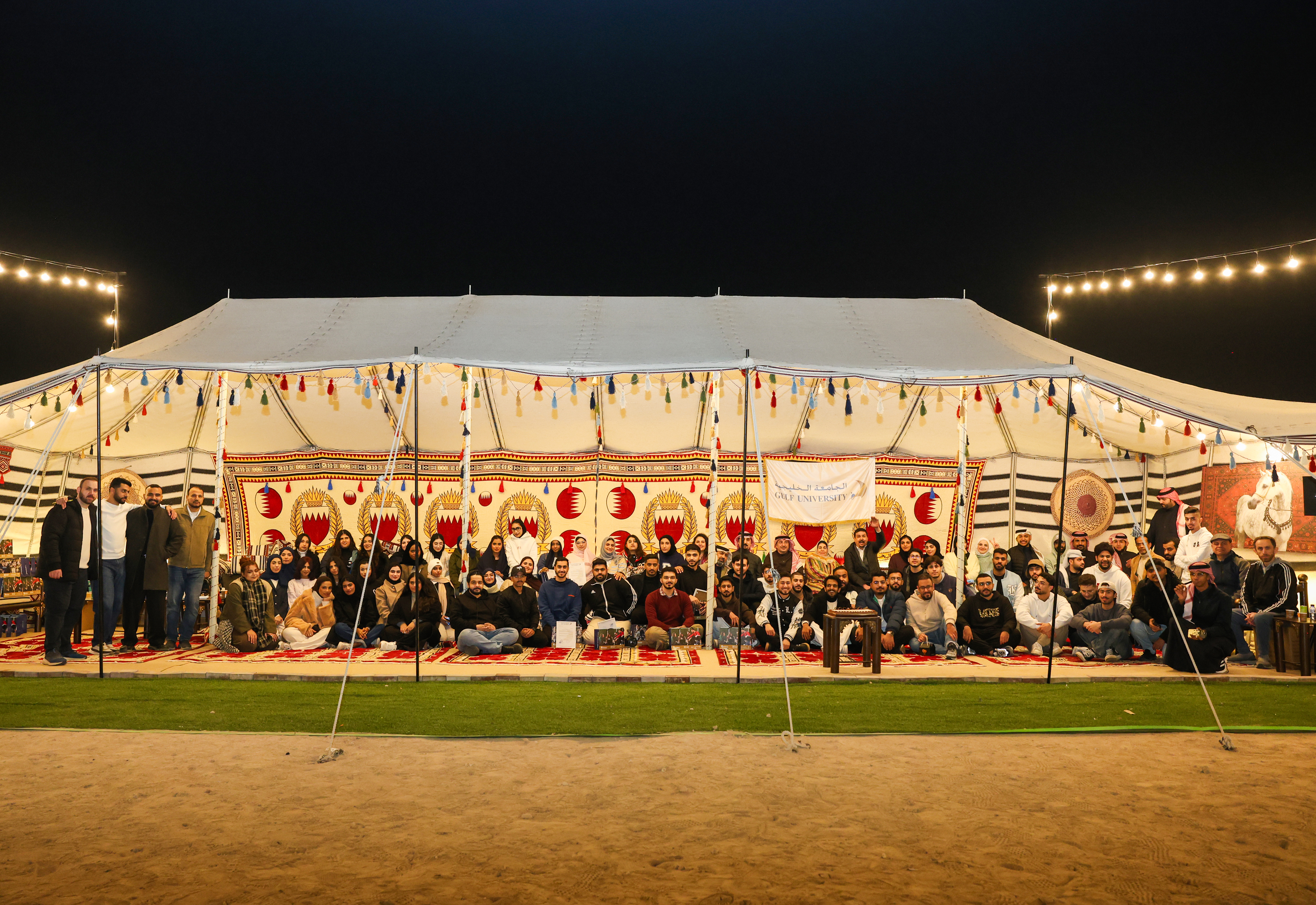 Gulf University Celebrates Its Students in the Creative Students’ Camp Desert Outing