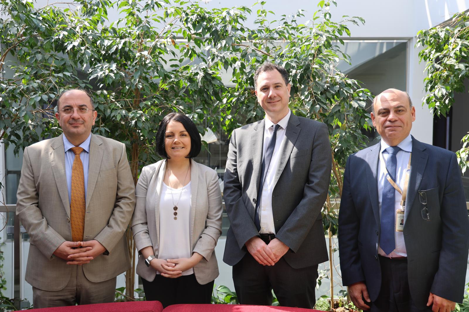 Gulf University Hosts a Delegation from University of Northampton