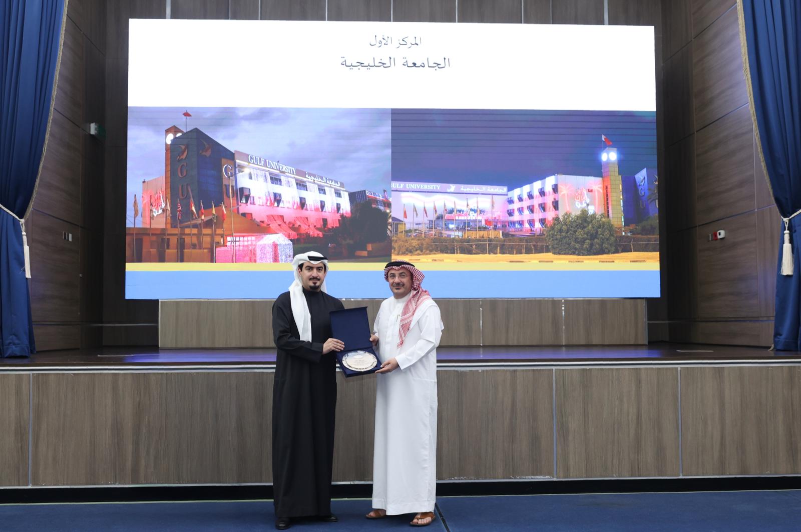 Gulf University Wins First Place in “Best Building Decoration” Competition