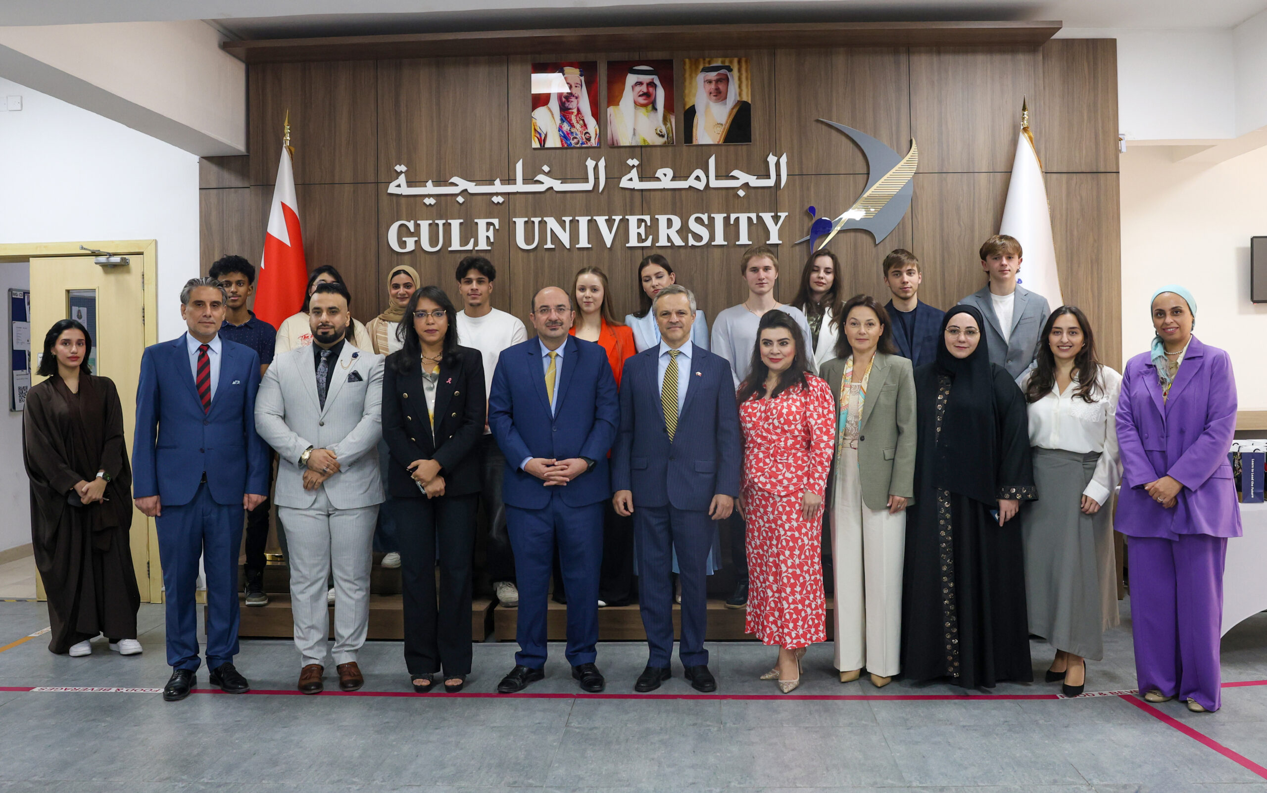 Russian Students Visit Gulf University for Academic and Cultural Exchange