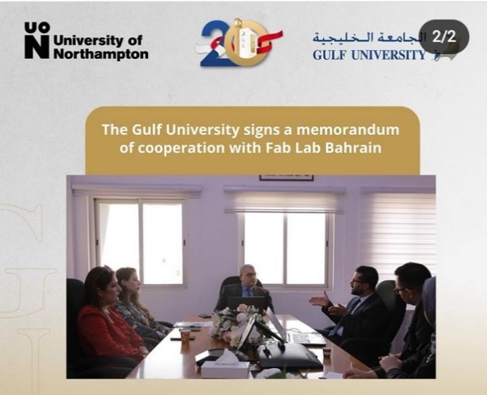 Signed the Agreement of Cooperation with Fab Lab Bahrain