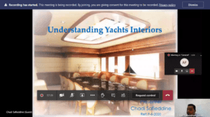 GU Guest Speaker on Lecture "Understanding Boats & Yachts Interiors"