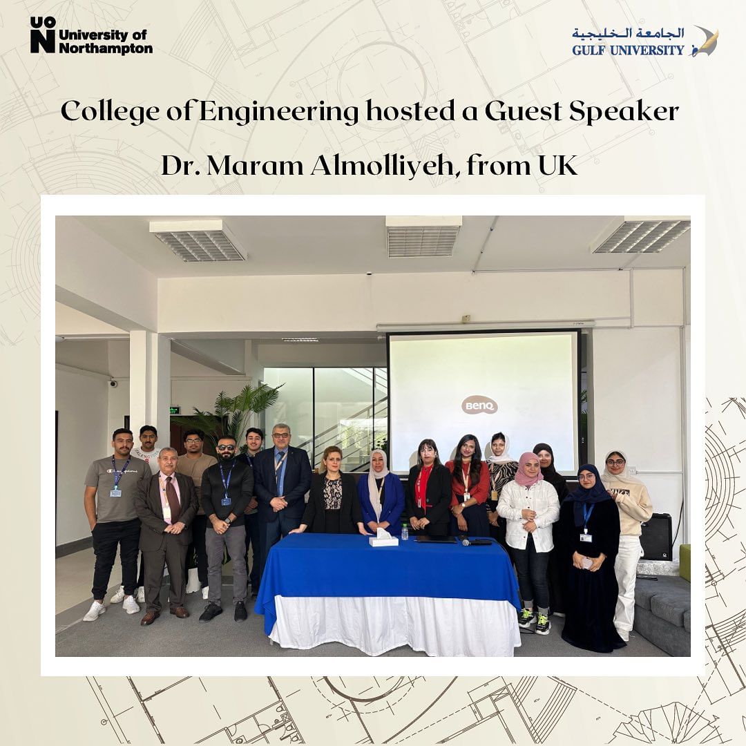 Guest Speaker – Dr. Maram Almolliyeh, UK on "Become an Engineer"