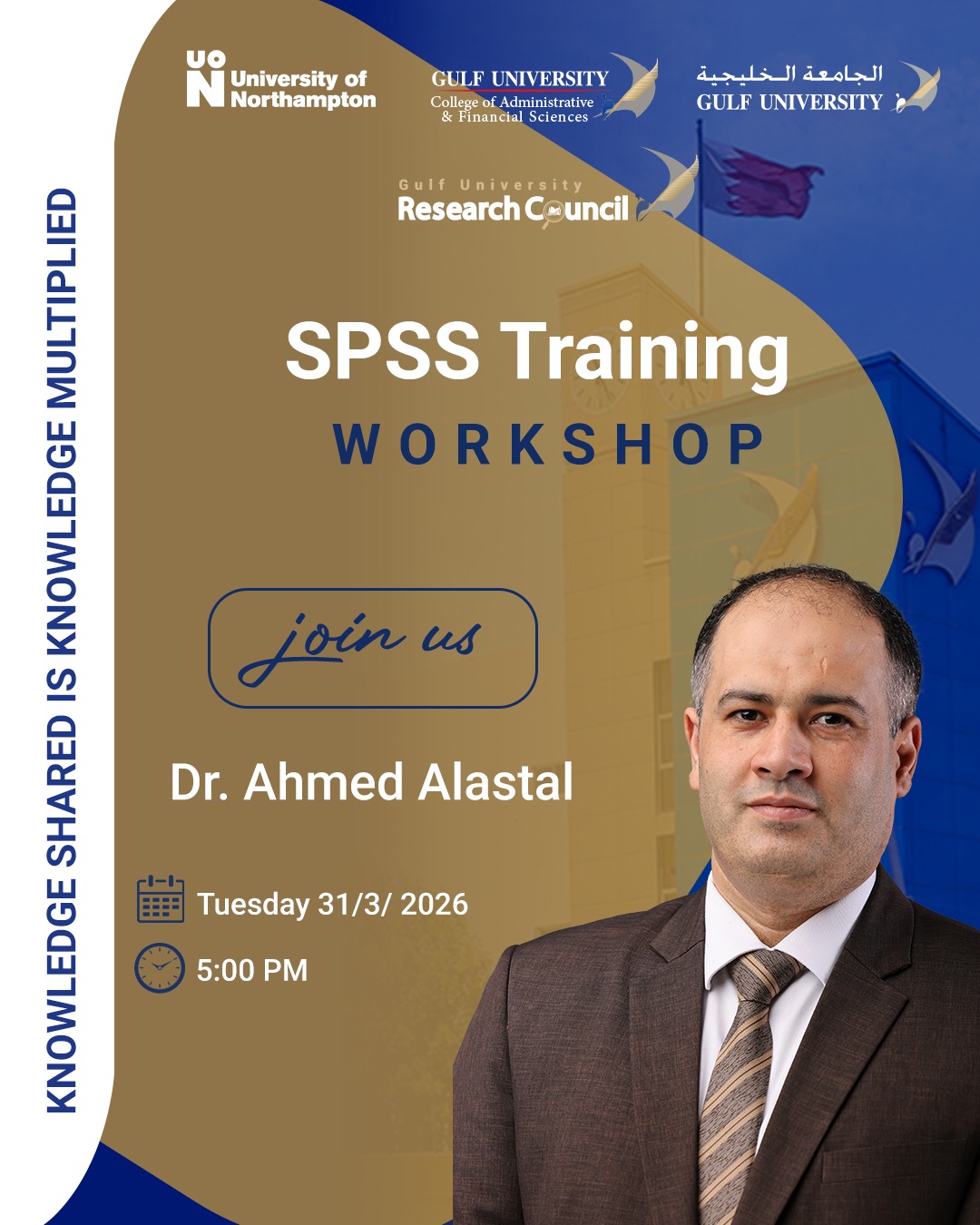 Dr. Ahmed Alastal Workshop: SPSS Training